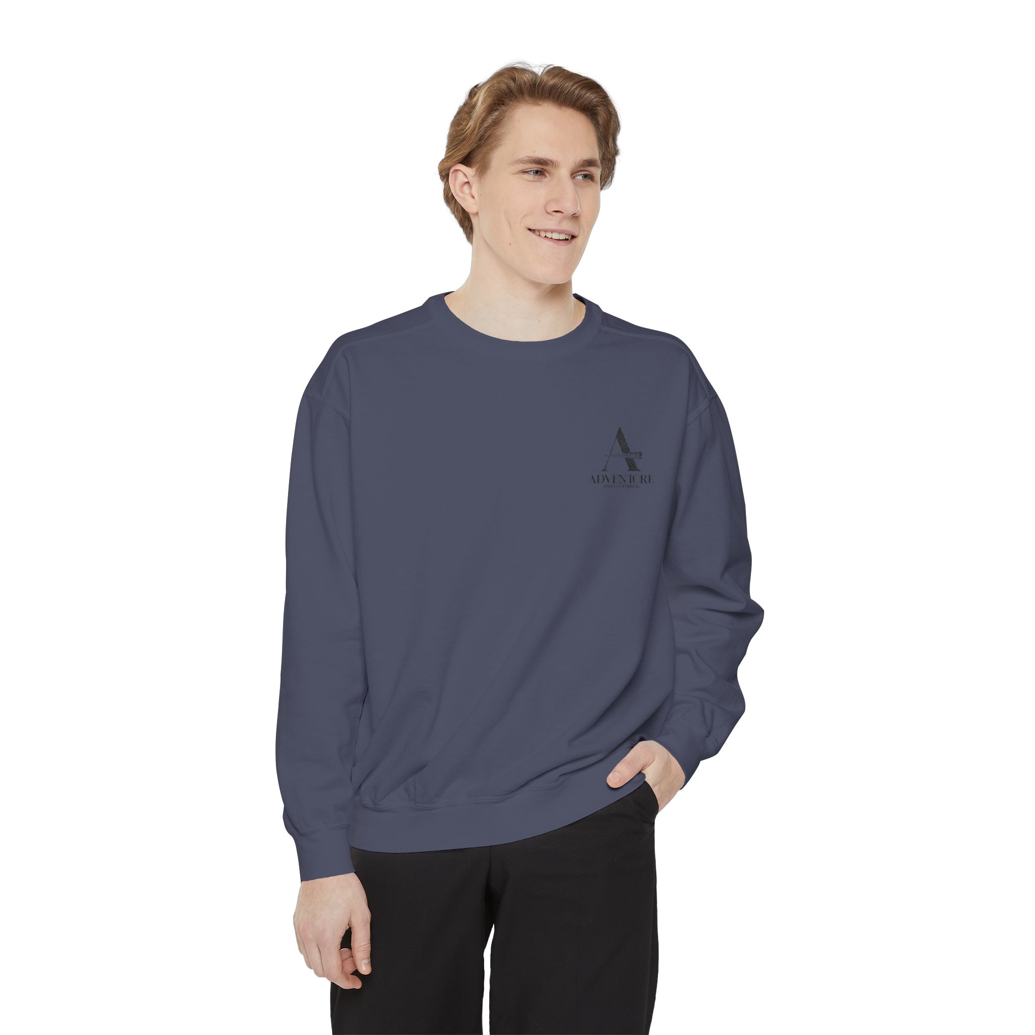 Unisex Garment-Dyed Sweatshirt - Image 43