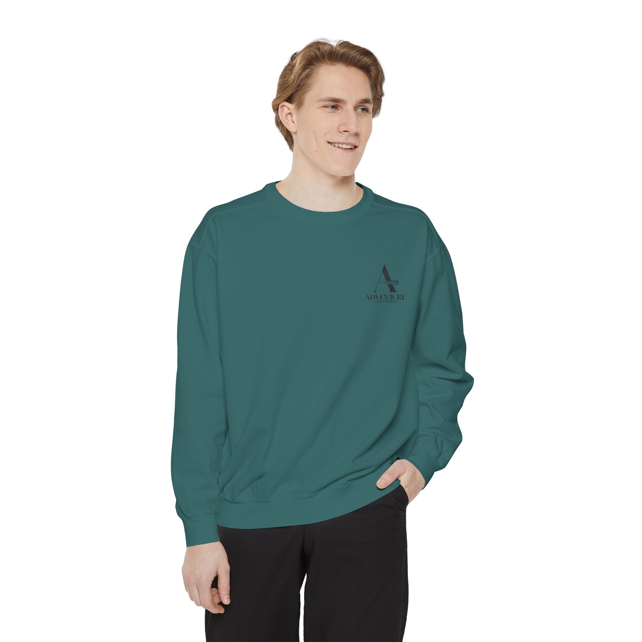 Unisex Garment-Dyed Sweatshirt - Image 31