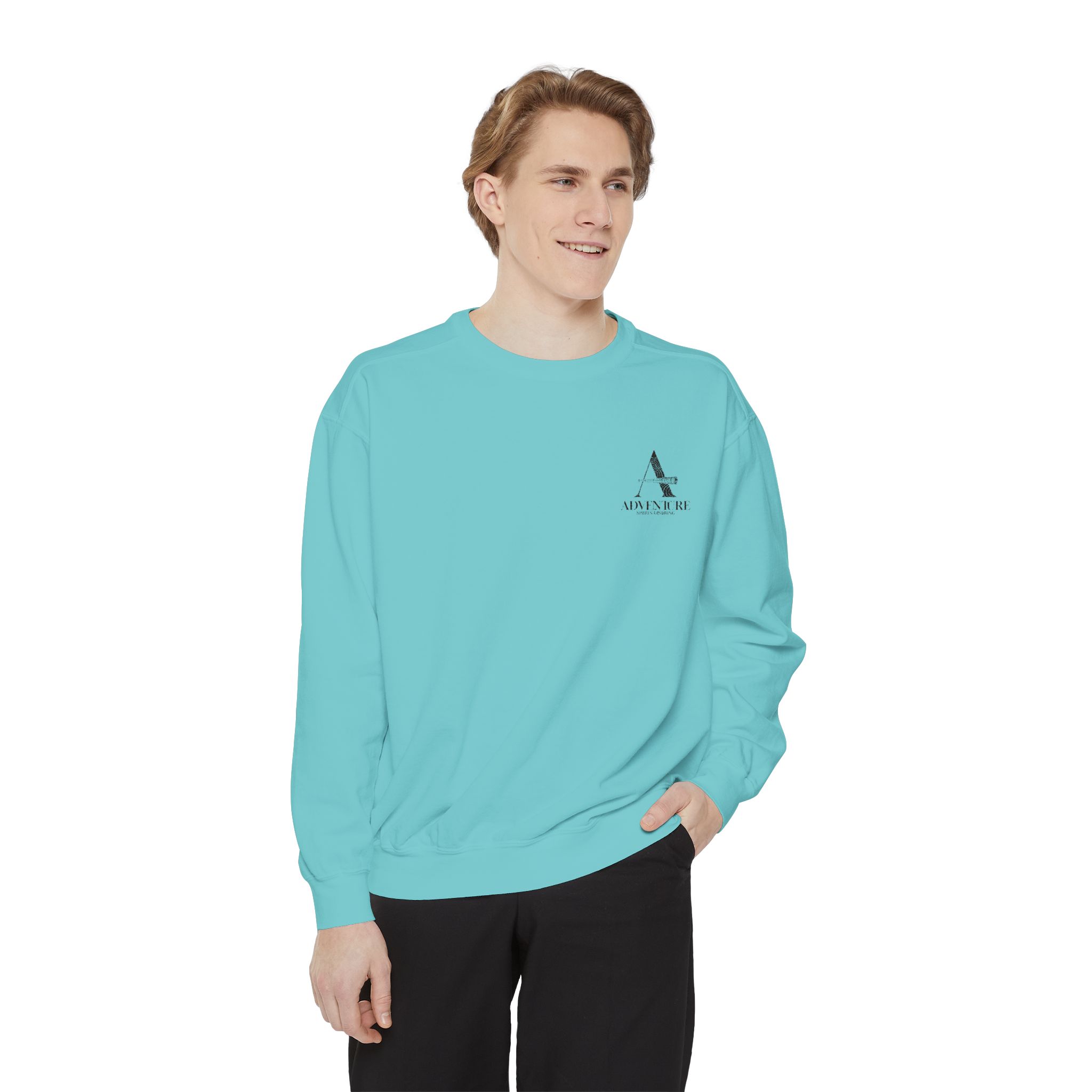 Unisex Garment-Dyed Sweatshirt - Image 23