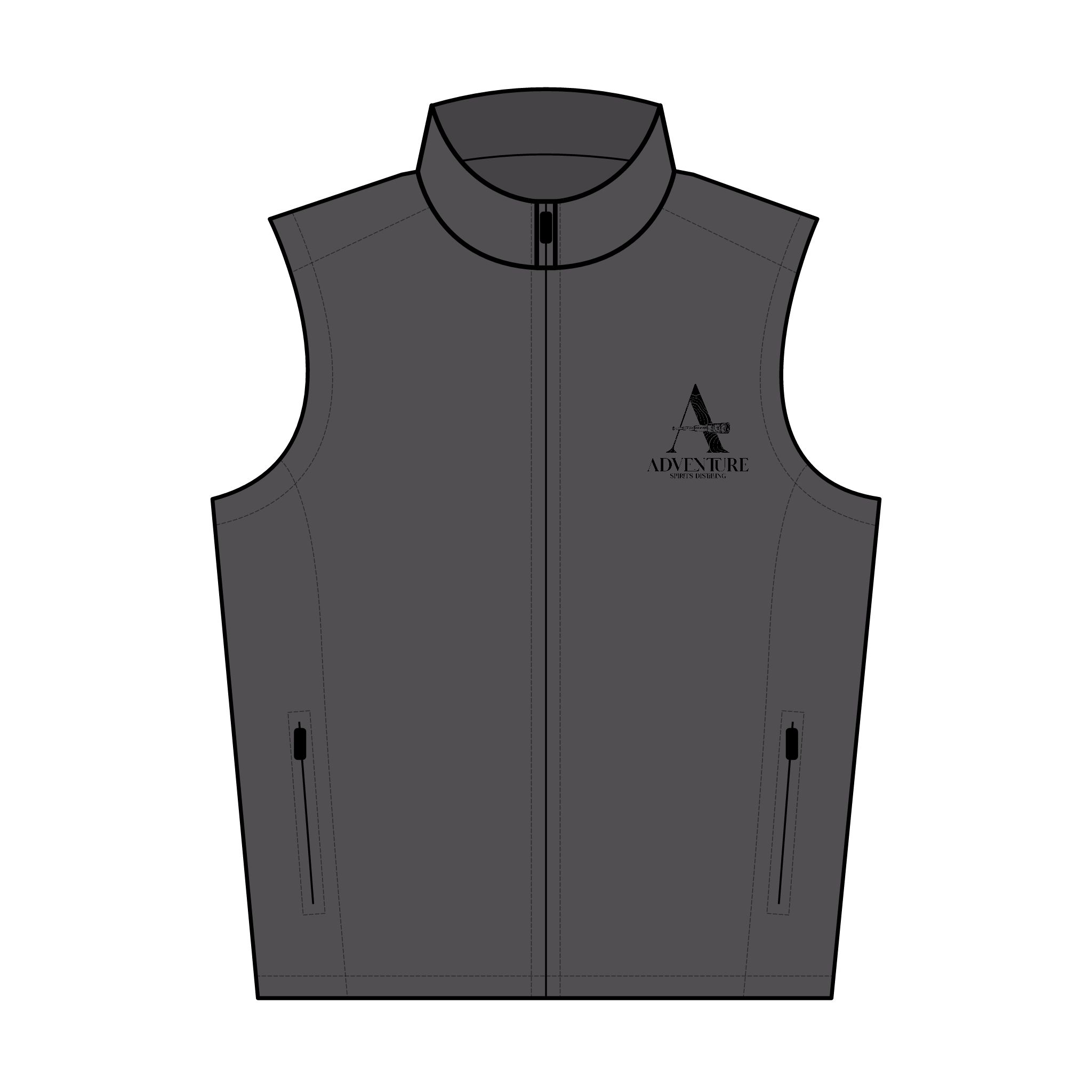 Men's Embroidered Soft Shell Vest — Port Authority Core