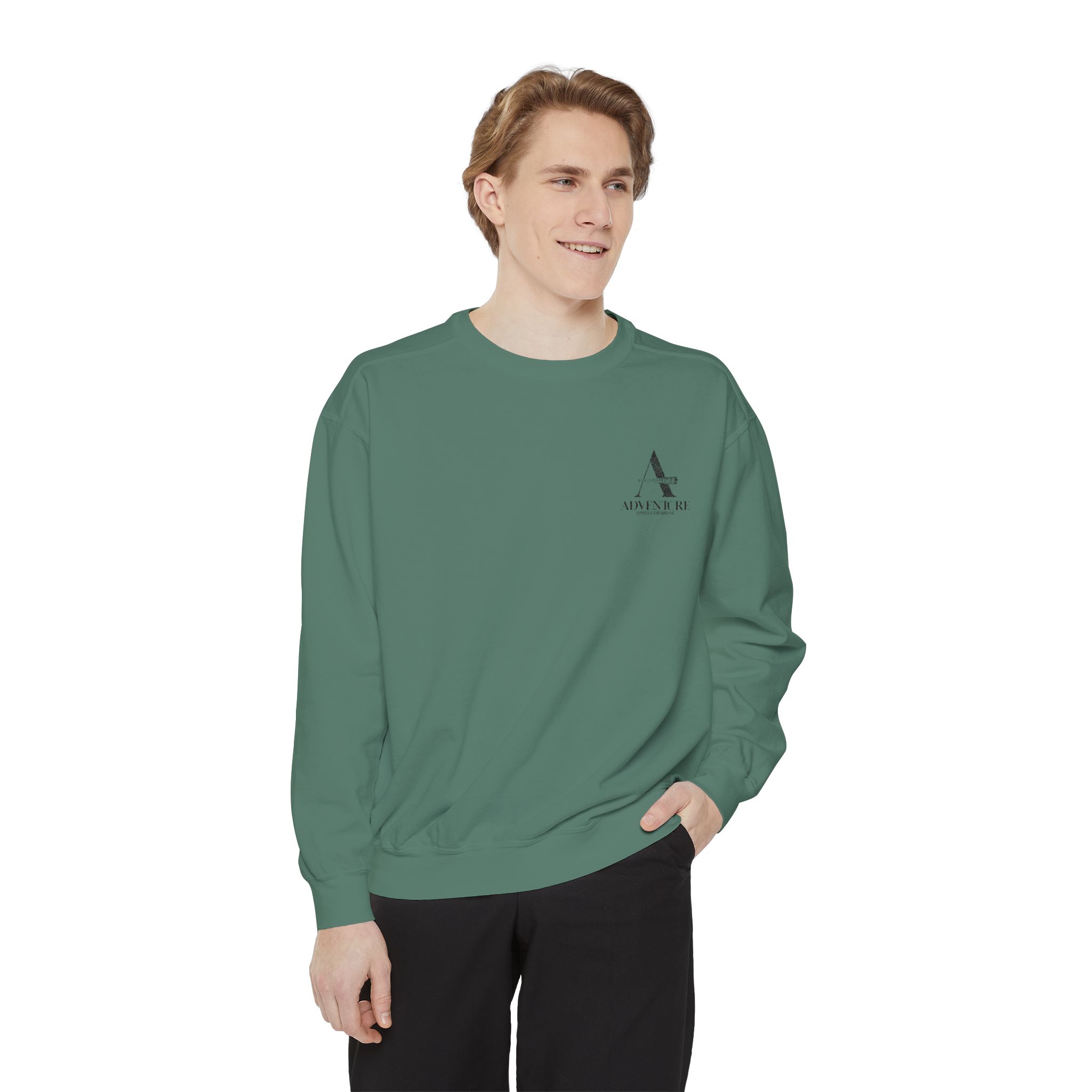 Unisex Garment-Dyed Sweatshirt - Image 27